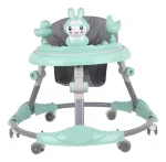 Andadera Para Bebe plegable Con Juguetes didacticos en color verde