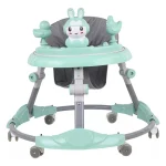 Andadera Para Bebe plegable Con Juguetes didacticos en color verde