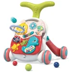 Corre Pasillo Caminadora Mesa Primero Pasos Musical 2 En 1 Color Rojo