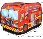 Carpa Infantil De Camion De Bomberos - Imagen 2