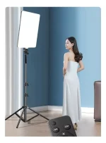 Panel De Iluminacion Luz Led Para Estudio Fotografia Pl-48 Color de la estructura Negro - Imagen 4