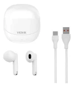 Audífonos Inalambricos Vidvie Color Blanco Premium - Imagen 5