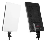 Panel De Iluminacion Luz Led Para Estudio Fotografia Pl-48 Color de la estructura Negro