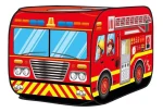 Carpa Infantil De Camion De Bomberos - Imagen 3