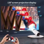 Mini Proyector 4k Wifi Bluetooth Video Beam Hy300 Automatico - Imagen 4