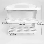 Bandeja Organizador De Huevos Para Cocina - Imagen 2