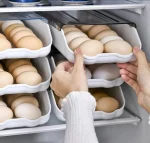Soporte Bandeja Organizador De Huevos Para Cocina - Imagen 4