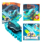 Pista Dinosaurio Para Nino Juguete Pista Con Auto Dinosaurio - Imagen 3