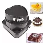 Set 3 Moldes Repostera Queque Tortas Antiadherente - Imagen 2