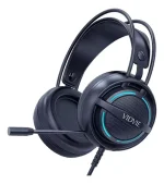 Audifonos Marca Vidvie Bbh2110 Con Cable Interfaz3,5 Mm+usb Color Negro