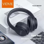 Audifonos Super Bass Alto Sonido Vidvie Cancelacion De Ruido Color Negro Luz Negro - Imagen 3