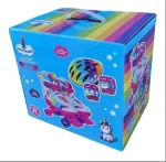 Patines 4 Ruedas Luminosa Con Accesorios Unickawaii Talla Xs - Imagen 3