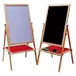 Pizarra Ajustable Didactica Magnetica 2 En 1 Para Ninos