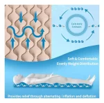 Colchon Cama Inflable Anti Escaras Con Bomba Silenciosa - Imagen 3