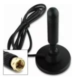Antena Tv Digital Abierta Hd Tvd Interior 360 Coaxial Color Negro - Imagen 4