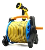 Manguera Retractil Carrete Y Pulverizador Accesorios Jardin