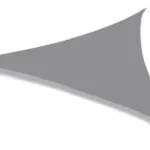 Toldo Vela Triangular Malla Sombra 6x6x6 mts Color Gris