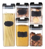 Pack 5 Envases Recipientes Hermeticos Especieros Cocina