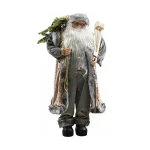 Viejo Pascuero Muneco De Navidad 90 Cm Color Gris