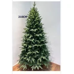 ARBOL DE NAVIDAD ARTIFICIAL HOJA REALISTA 210CM SDS51 - Imagen 2