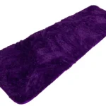 Alfombra Peludas Livianas Pasilleras 55x200cm Morado