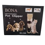 Maquina Cortar Pelo Mascota Bona-2188 Inalambrico