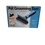 Pet grooming tool profesional cepillo 2 en 1 quita nudo para perros y gatos