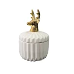 Joyero ciervo con tapa