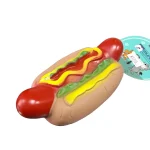 Juguetes Para Perros Hot dog De Goma Grito