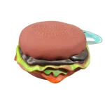 Juguetes Para Perros Hamburguesa De Goma Grito