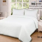 Cobertor Quilts de verano Cubrecama 2 Plazas Con Bordados
