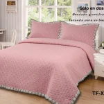 Cobertor Quilts de verano Cubrecama 2 Plazas Con Bordados