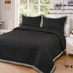 Cobertor Quilts de verano Cubrecama 2 Plazas Con Bordados