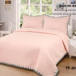 Cobertor Quilts de verano Cubrecama 2 Plazas Con Bordados