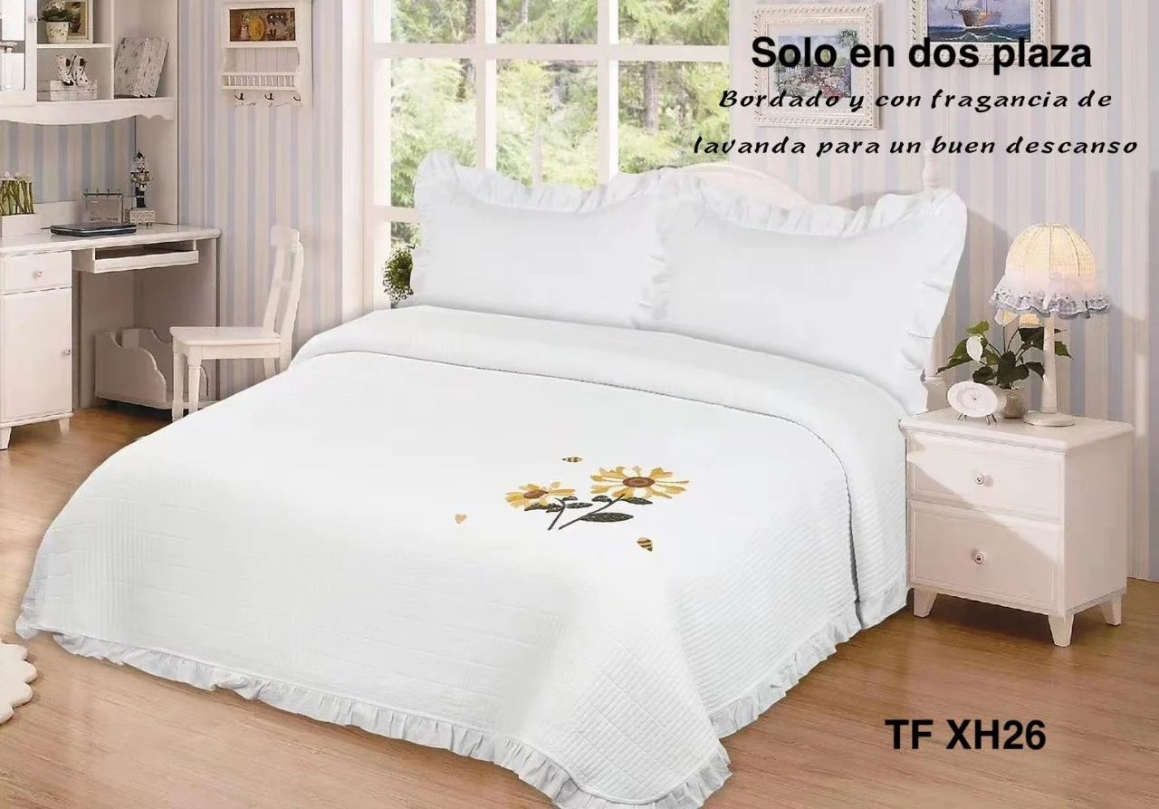 WhatsApp-Image-2024-09-28-at-14.51.30.webp Cobertor Quilts de verano Cubrecama 2 Plazas Con Bordados Flores - Imagen 1