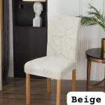 Pack De 6 Fundas Cubre Sillas Hojas