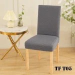 Pack De 6 Fundas Cubre Sillas Texturizado Tipo T