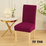 Pack De 6 Fundas Cubre Sillas Texturizado Tipo T