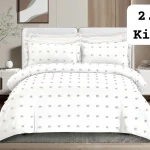 Cobertor Quilts de verano Cubrecama 2 Plazas Con Puntos