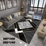 Alfombras Lisas Con Diseno 3D Medidas 180x200cm