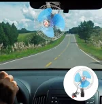 Ventilador Pinza Para Auto Metalico 6 Pulgadas 12 Voltios Oscilante