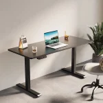 ESCRITORIO DE LUJO ERGONOMICO ELECTRICO DE 120 CM CON ALTURA AJUSTABLE COLOR NEGRO - Imagen 2