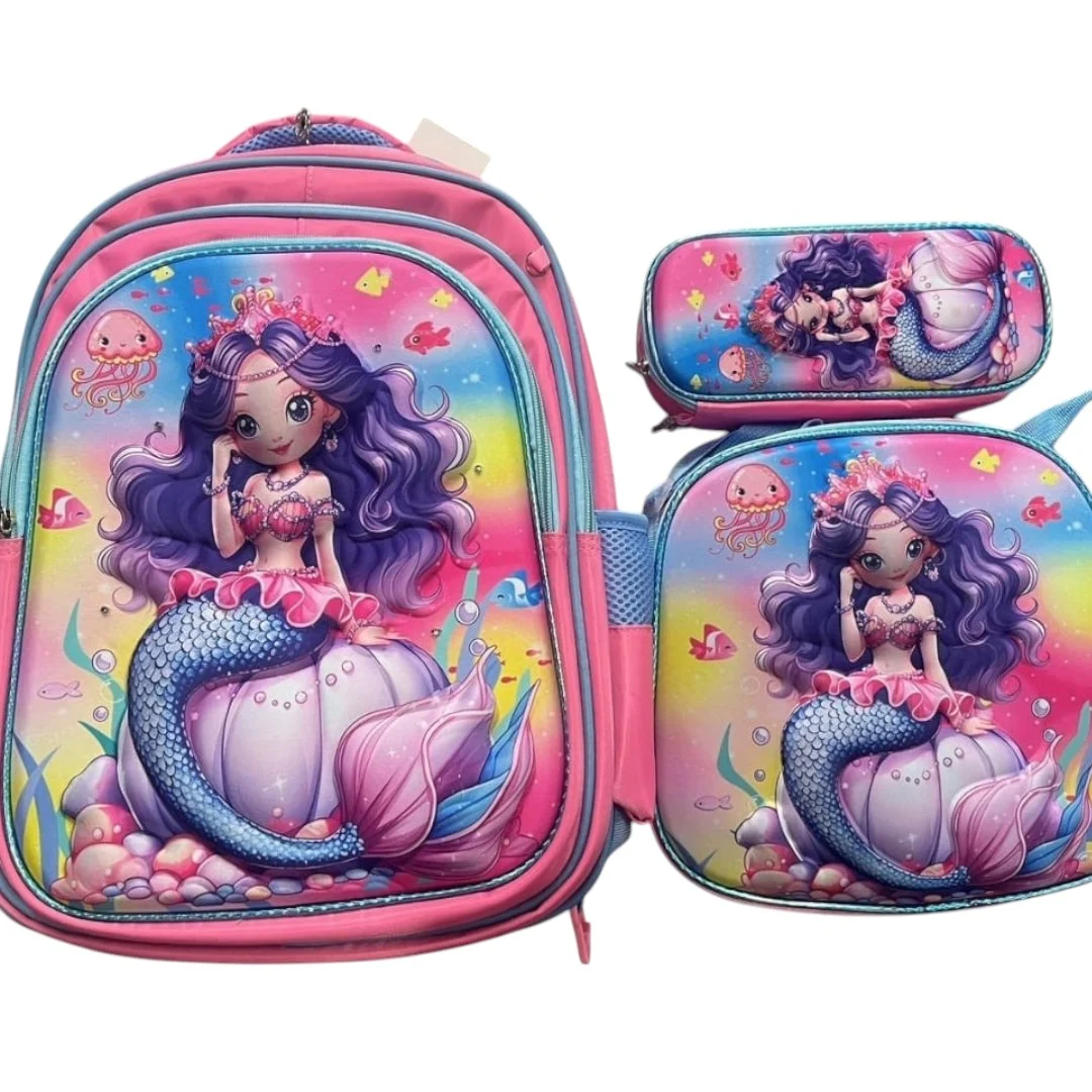 WhatsApp-Image-2024-12-19-at-21.09-Photoroom-5.webp Set De Mochila Ninos Escolar Diseno Sirena Rosa - Imagen 1
