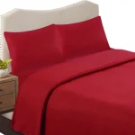 Juego Sabana Polar King color Rojo