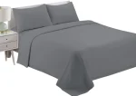 Juego Sabana Polar plaza y media color Gris