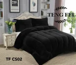 Cobertor De Invierno Plush Con Chiporro 2 plazas color Negro - Imagen 2