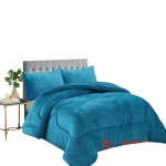 Cobertor De Invierno Plush Con Chiporro Plaza y Media color Azul