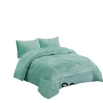 Cobertor De Invierno Plush Con Chiporro 2 Plazas color Verde menta