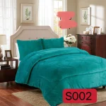 Cobertor De Invierno Plush Con Chiporro 2 Plazas color Calipso - Imagen 2