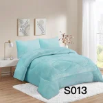 Cobertor De Invierno Plush Con Chiporro 2 Plazas color Celeste - Imagen 2